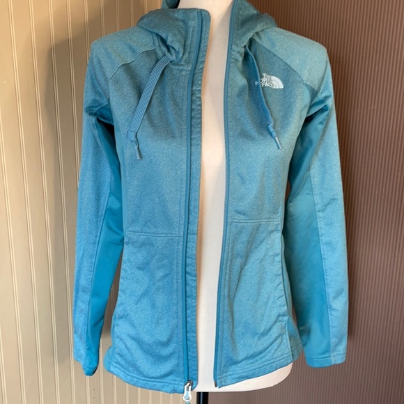 Jacket The north face blue medium weight jacket size small - Picture 1 of 9